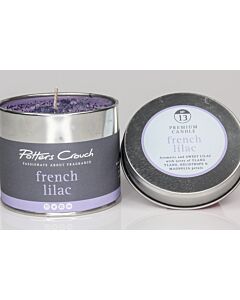 Potters Crouch Candle Tin French Lilac